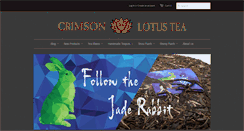 Desktop Screenshot of crimsonlotustea.com